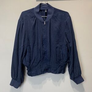 Kut from the Kloth Alina pleated bomber jacket